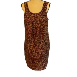 Michael Kors Sleeveless relaxed fit silhouette cocktail dress